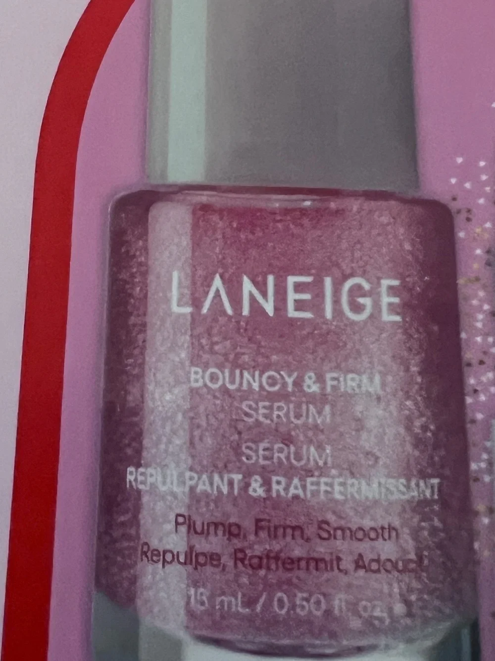 LANEIGE Bouncy & Firm Mini Skin Treats Set - Pink & Gold Accents
